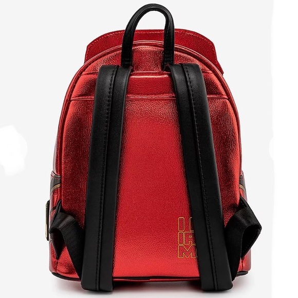 LOUNGEFLY FUNKO POP! MARVEL IRON MAN Light Up MINI BACKPACK! - Picture 5 of 8